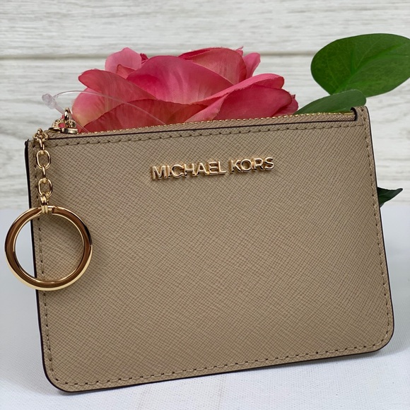 🌸Michael Kors Small Pouch Wallet Card Holder Bg